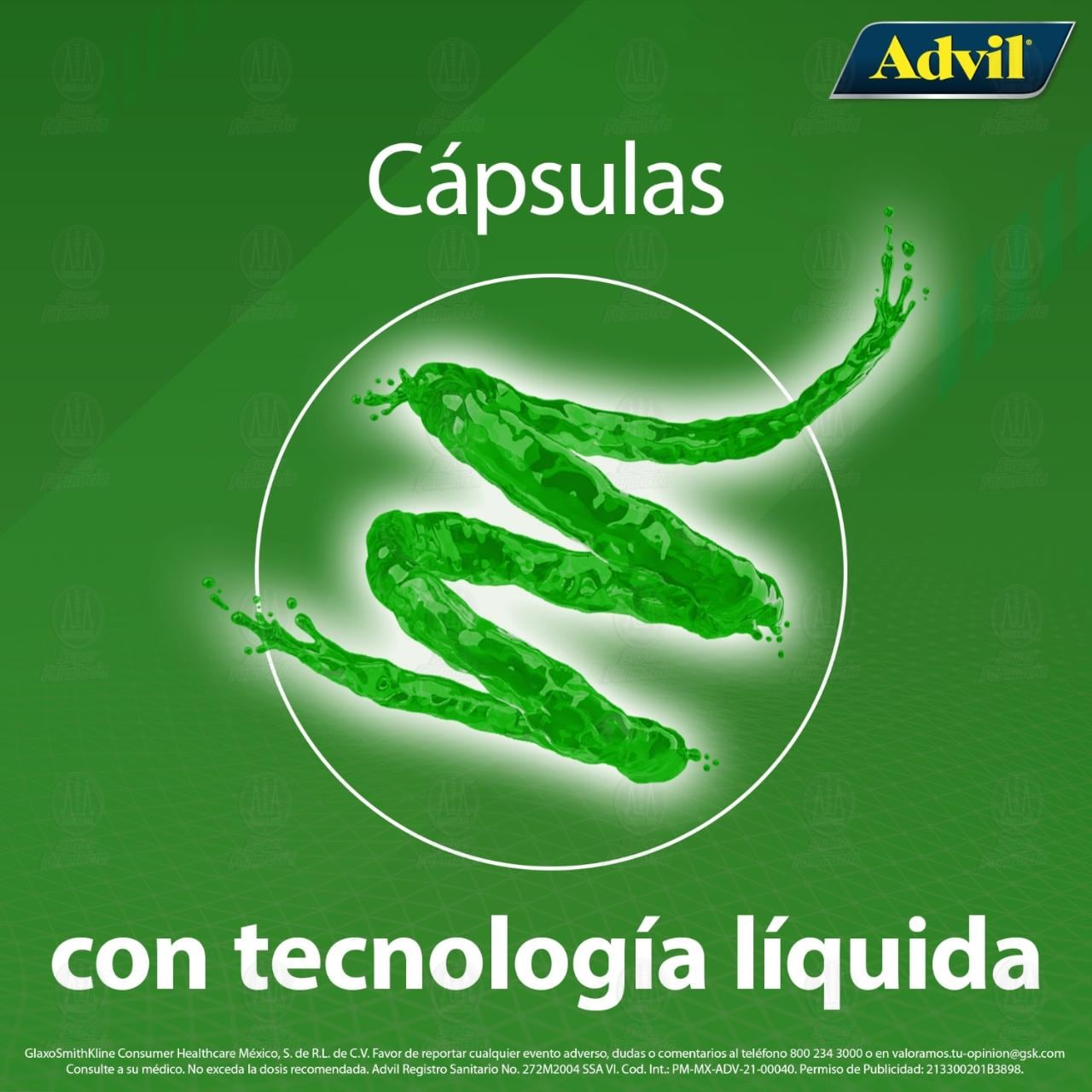 Advil Analg&eacute;sico 200 mg, 20 C&aacute;psulas. image number 4