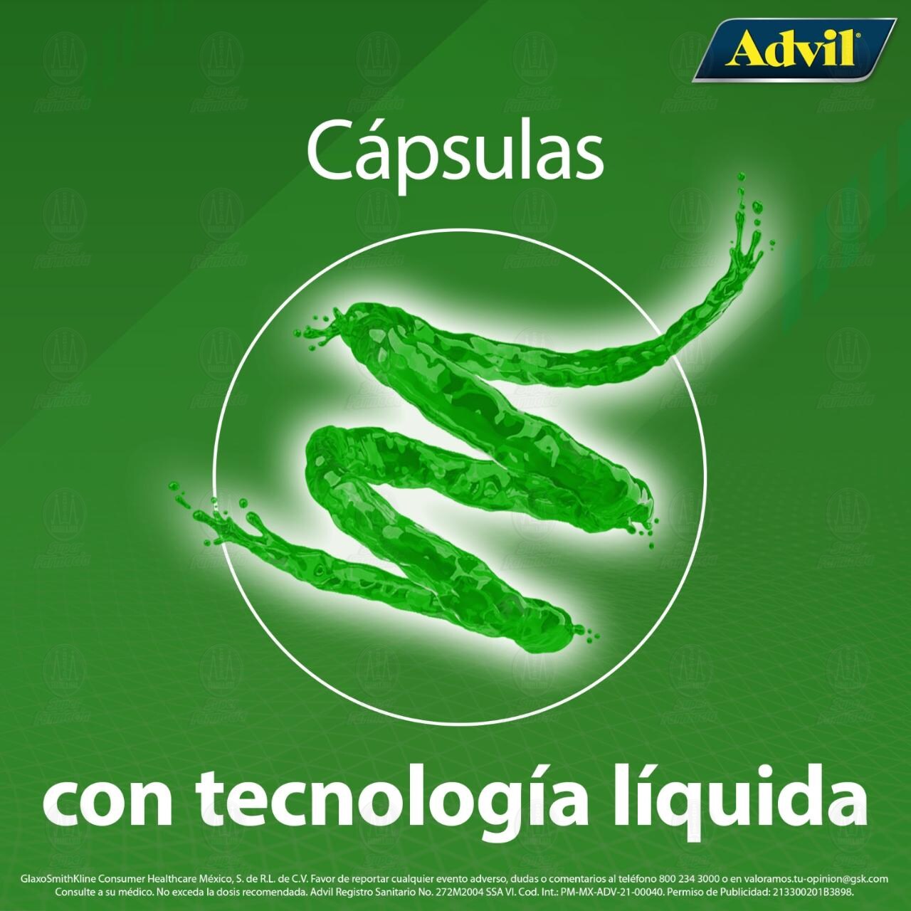 Advil Analg&eacute;sico 200 mg, 20 C&aacute;psulas. image number 4