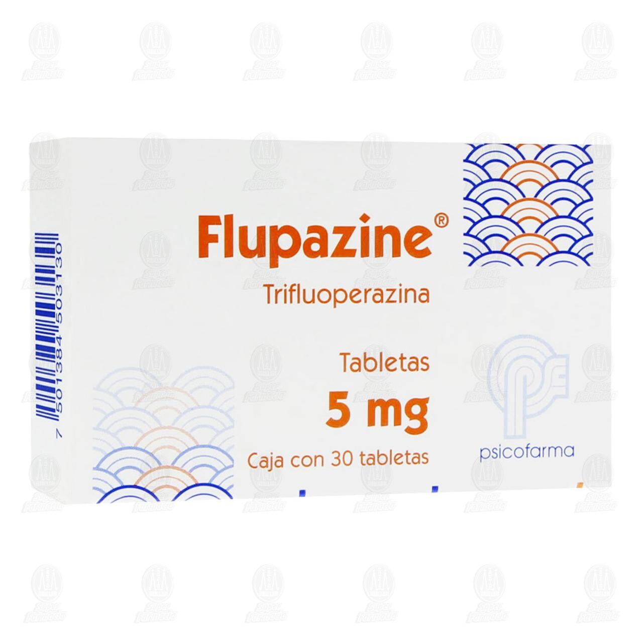 Flupazine 5 mg, 30 Tabletas. image number 0