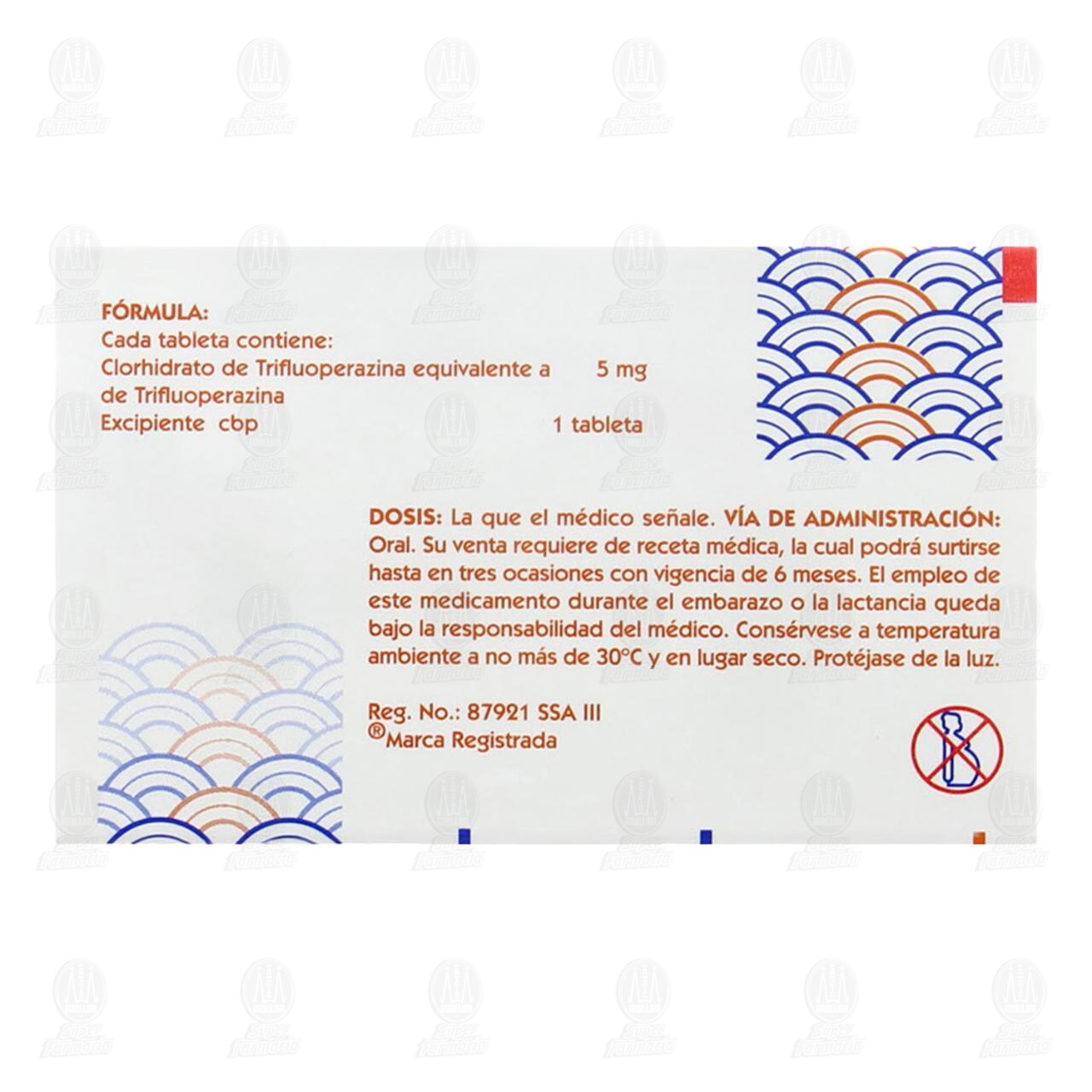 Flupazine 5 mg, 30 Tabletas. image number 2