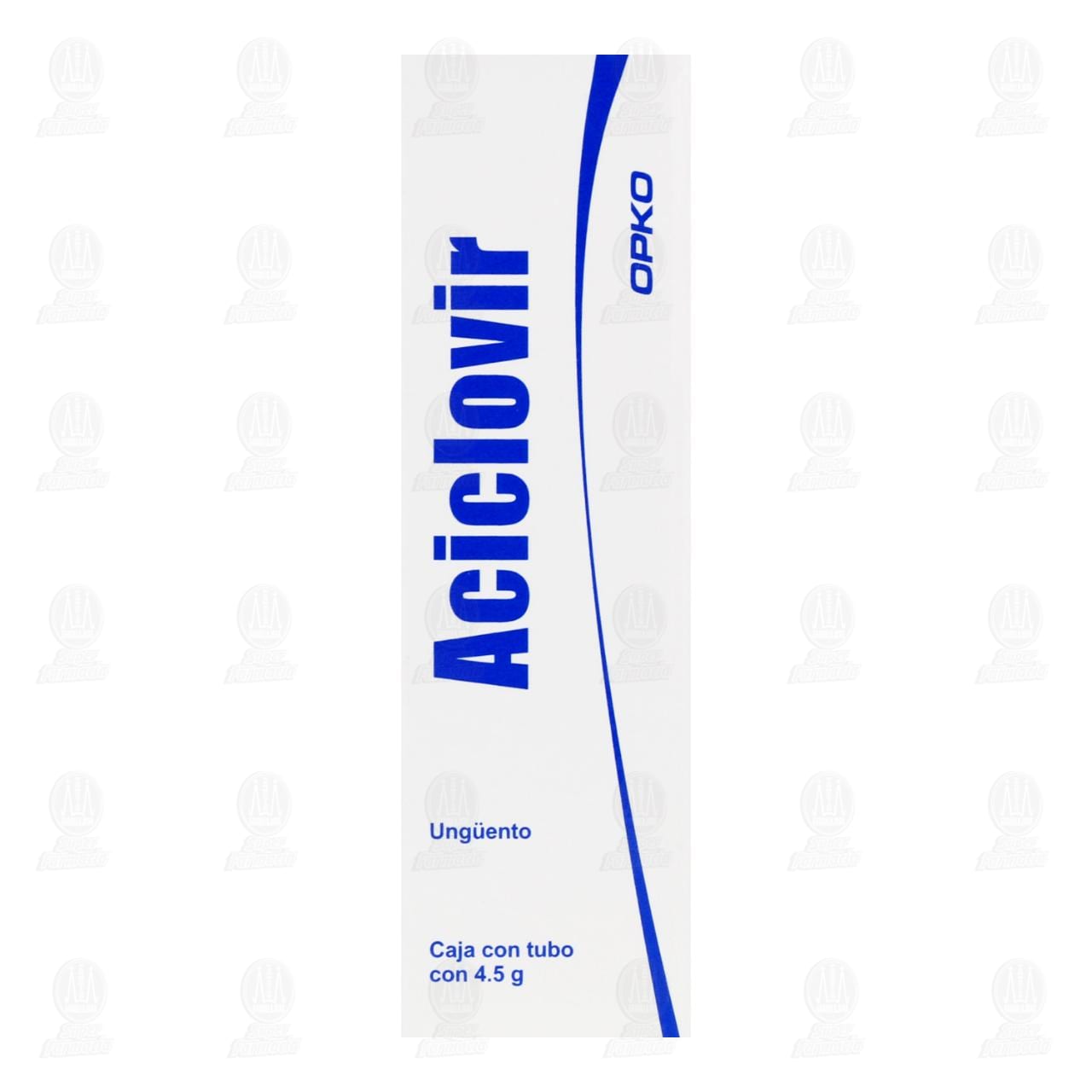 Aciclovir 30 mg, Ung&uuml;ento 4.5 gr. image number 1
