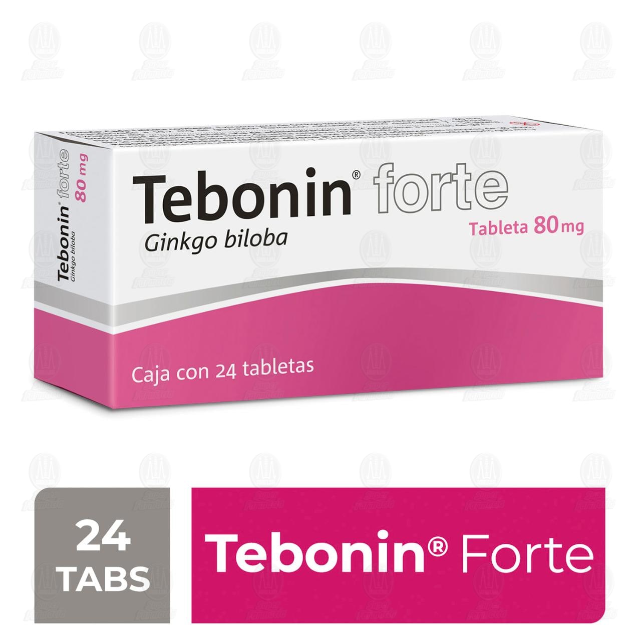 Tebonin Forte 80 mg, 24 Tabletas. image number 2