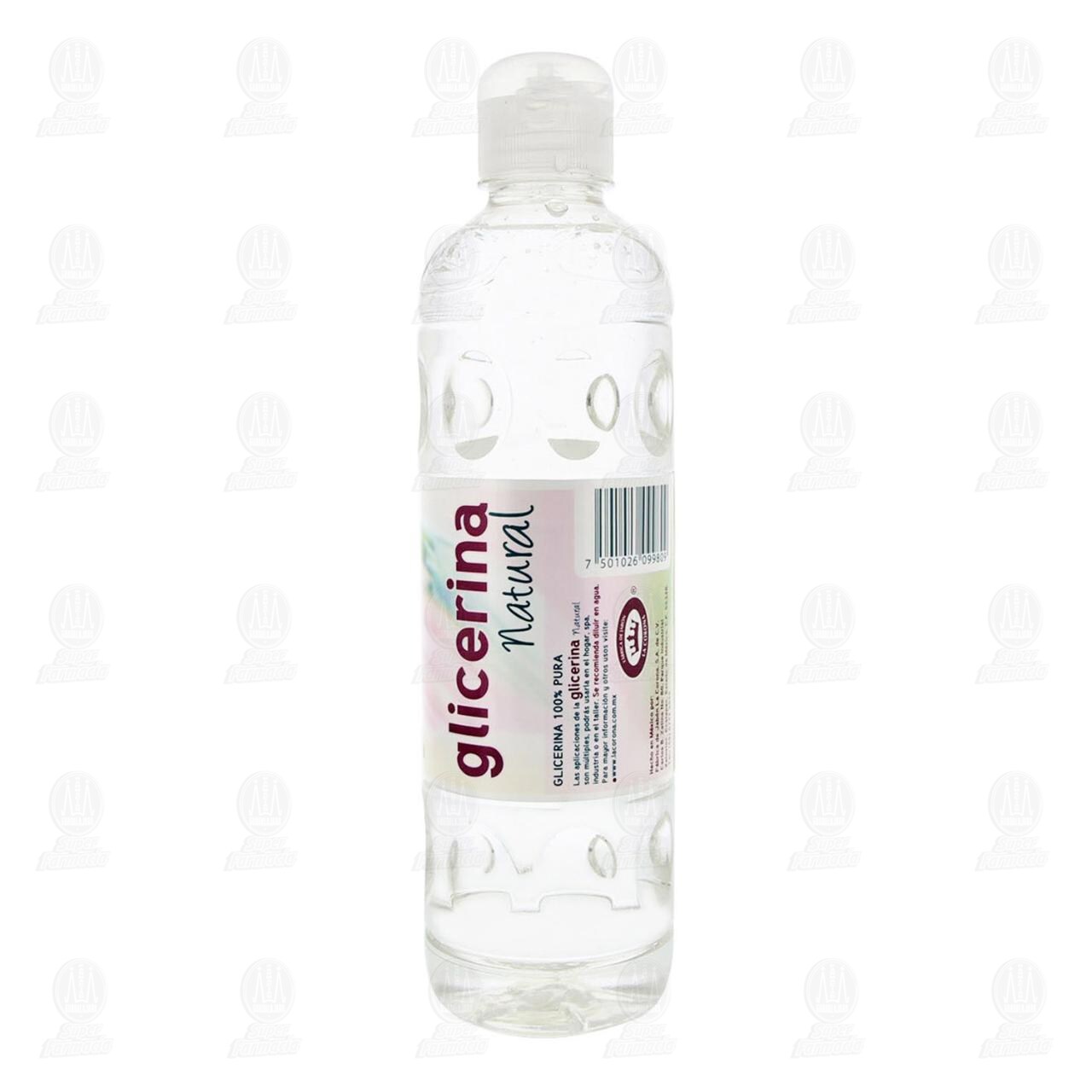 Glicerina Natural La Corona 100% Pura, 500 ml. image number 2