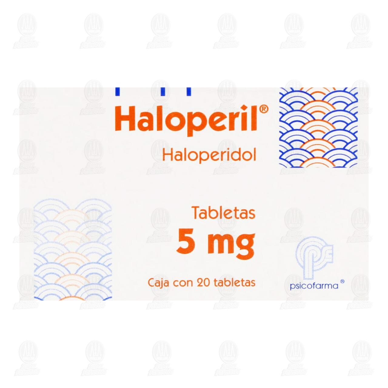 Haloperil 5 mg, 20 Tabletas. image number 1
