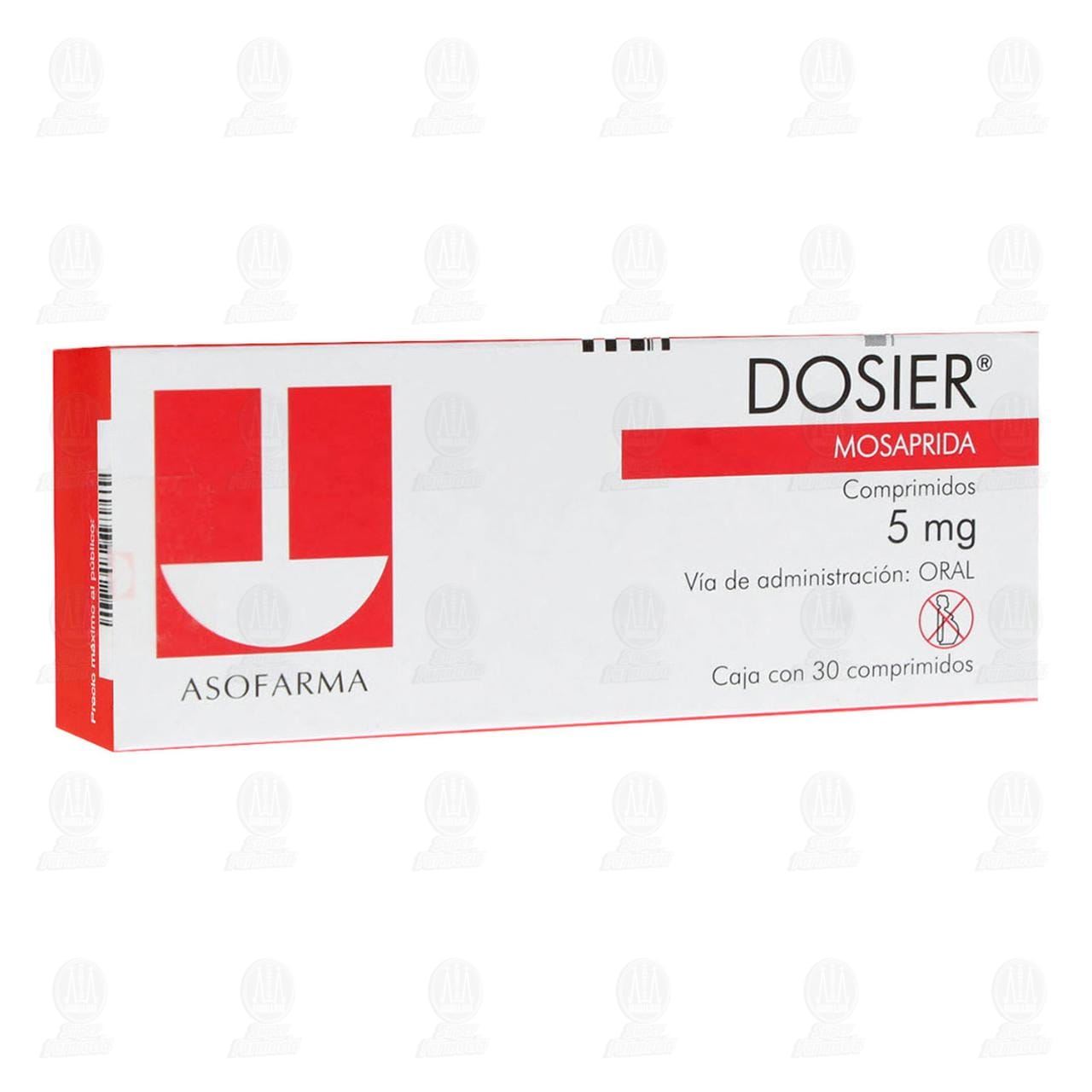 Imagen para Dosier 5mg 30 Comprimidos