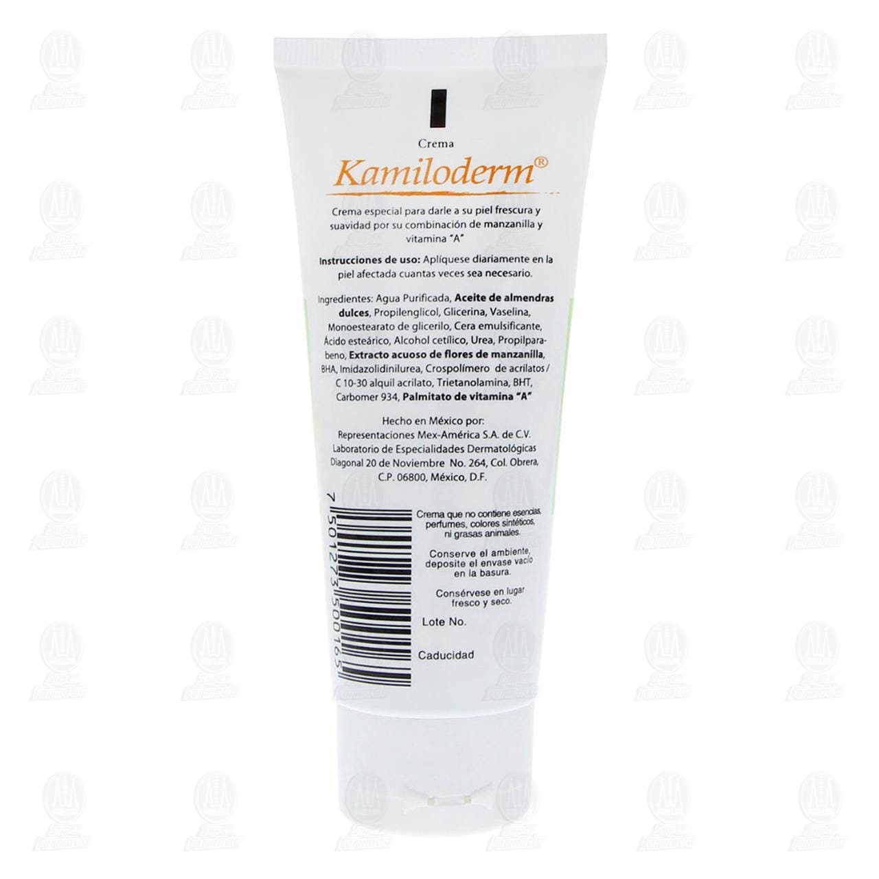 Crema Kamiloderm con Extracto de Manzanilla, 100 gr. image number 1