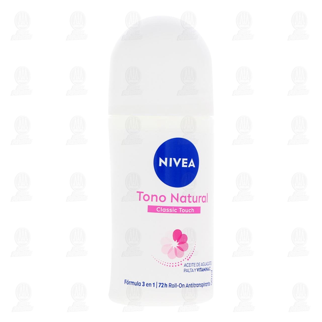 Nivea Desodorante Antitranspirante para Mujer Aclarado Natural Roll On, 50ml. image number 0