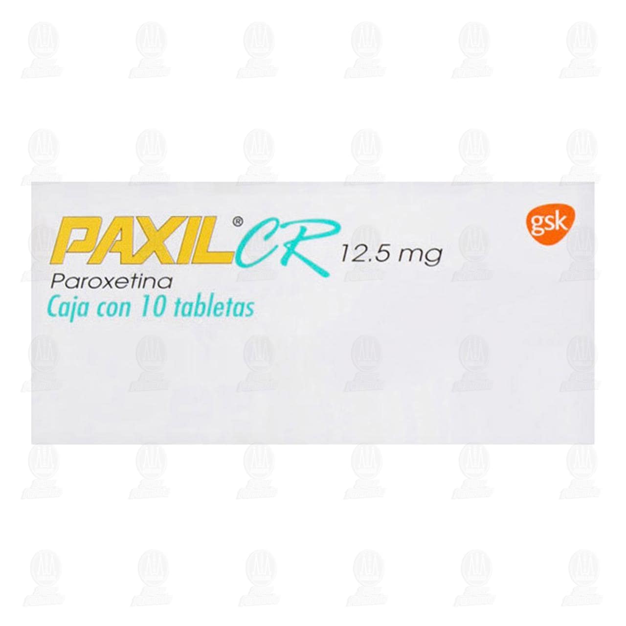 Paxil CR 12.5 mg, 10 Tabletas. image number 2
