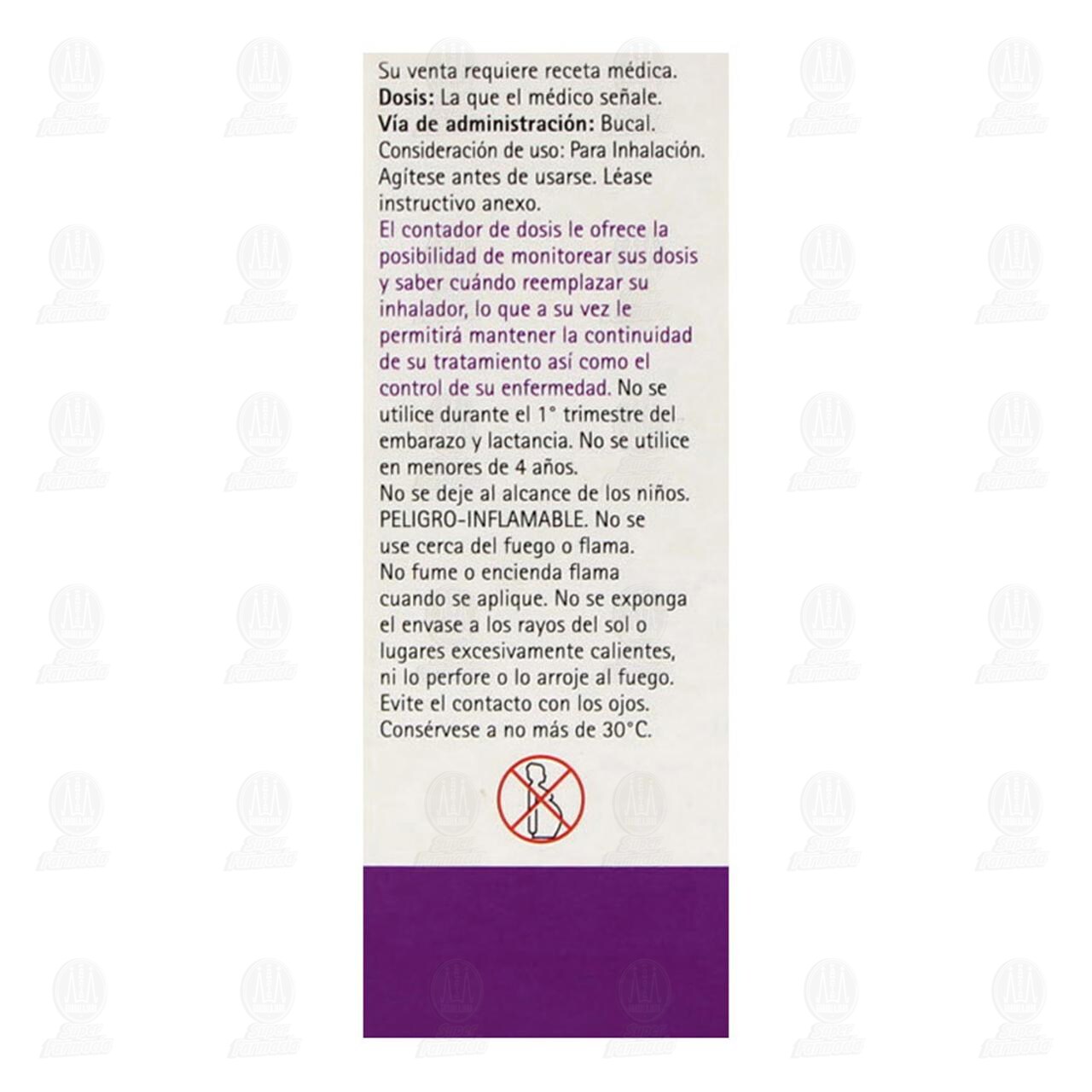 Seretide Evohaler 25mcg/250mcg, 12 gr 120 Dosis. image number 3