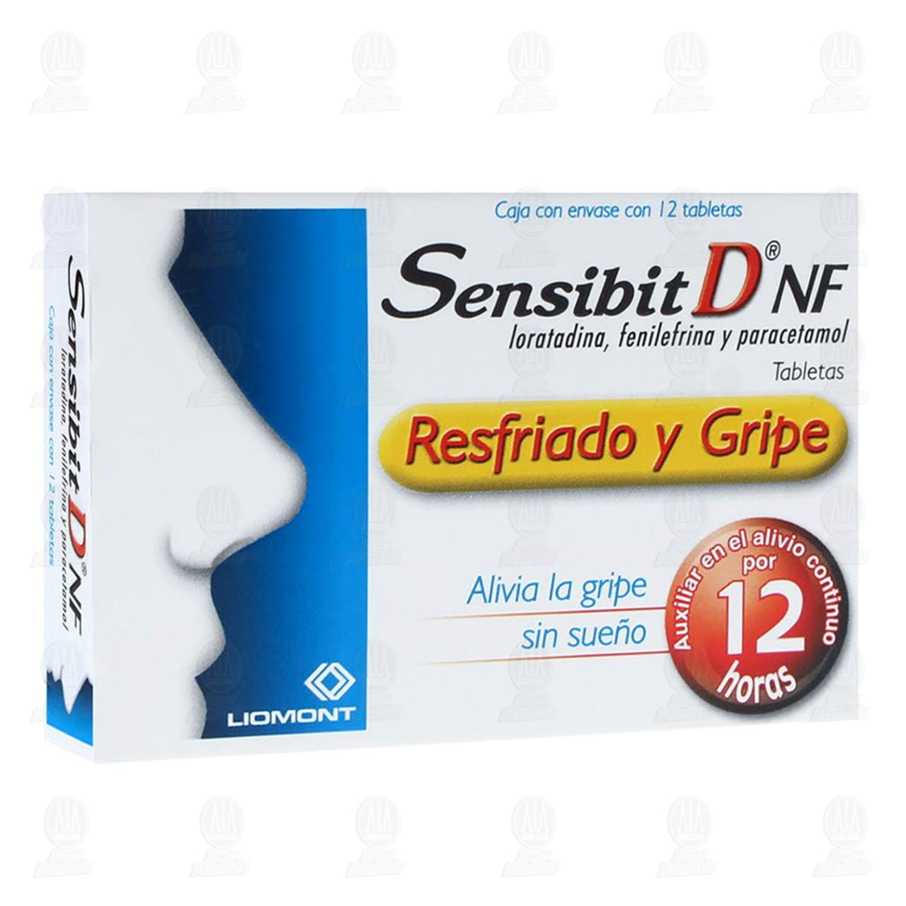 Imagen para Sensibit D NF 12 Tabletas