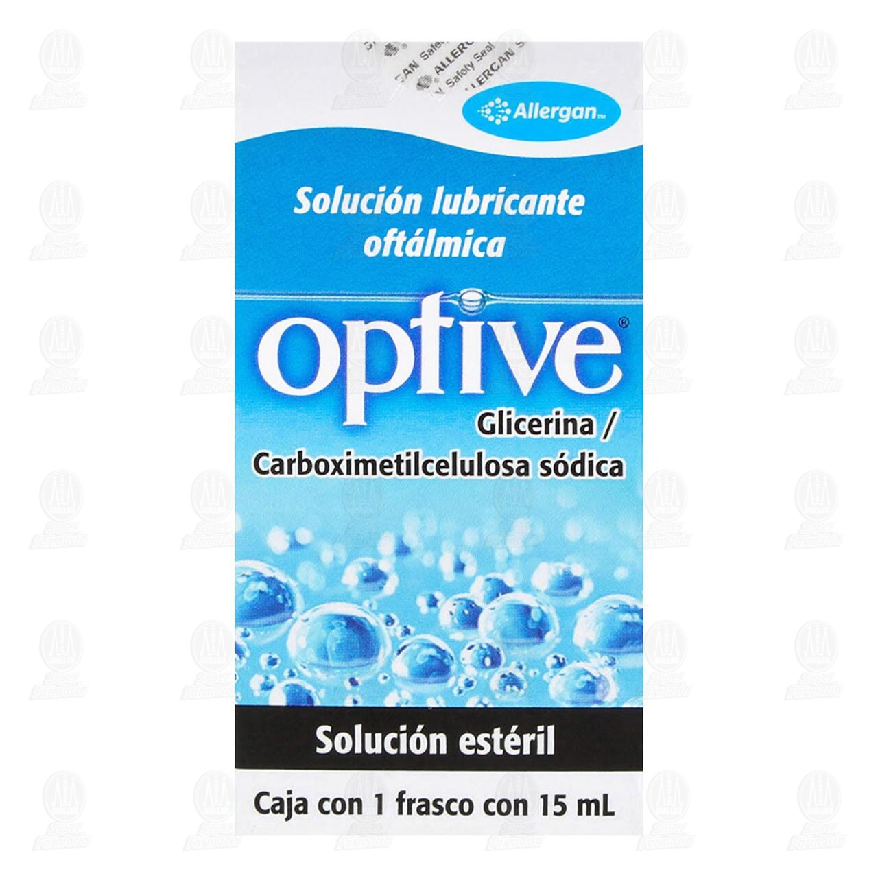 Optive 15 ml, Soluci&oacute;n Lubricante Oft&aacute;lmica. image number 1