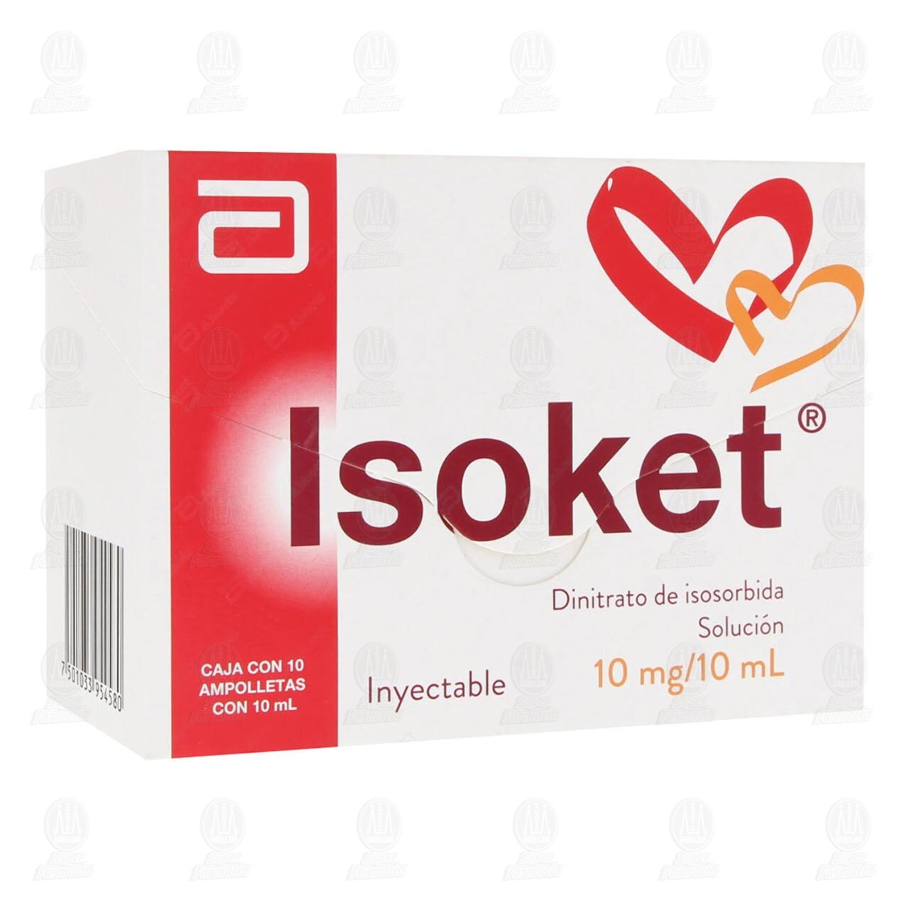 Isoket 10mg/10ml Soluci&oacute;n Inyectable, 10 Ampolletas 10 ml c/u. image number 0