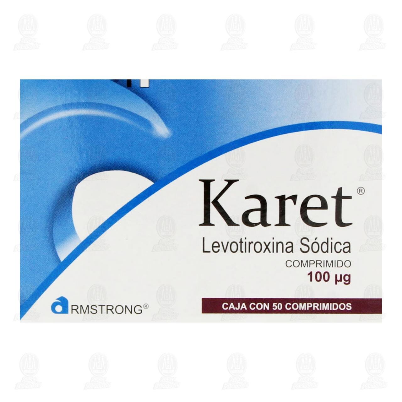 Karet 100 mcg, 50 Comprimidos. image number 1