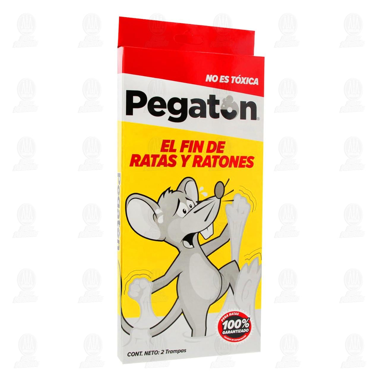 Trampas Pegaton de Pegamento para Ratas y Ratones Tamaño Grande, 2