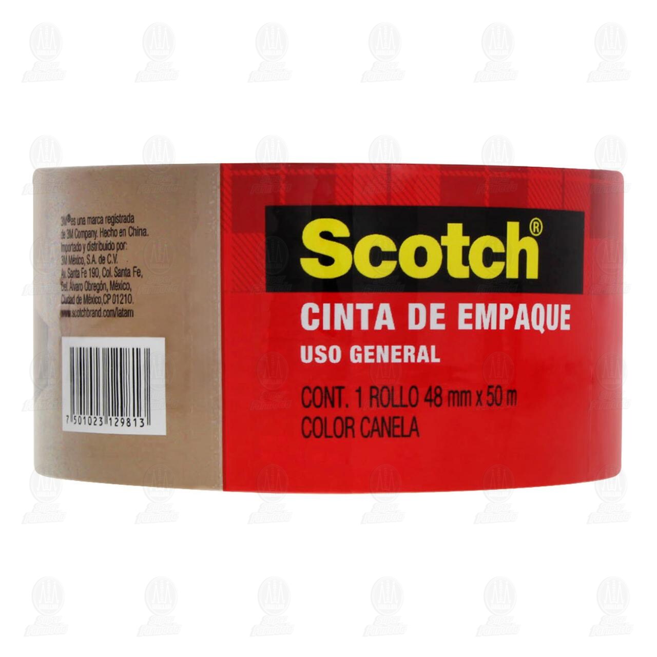 Cinta Canela Scotch de Empaque, 1 pz.