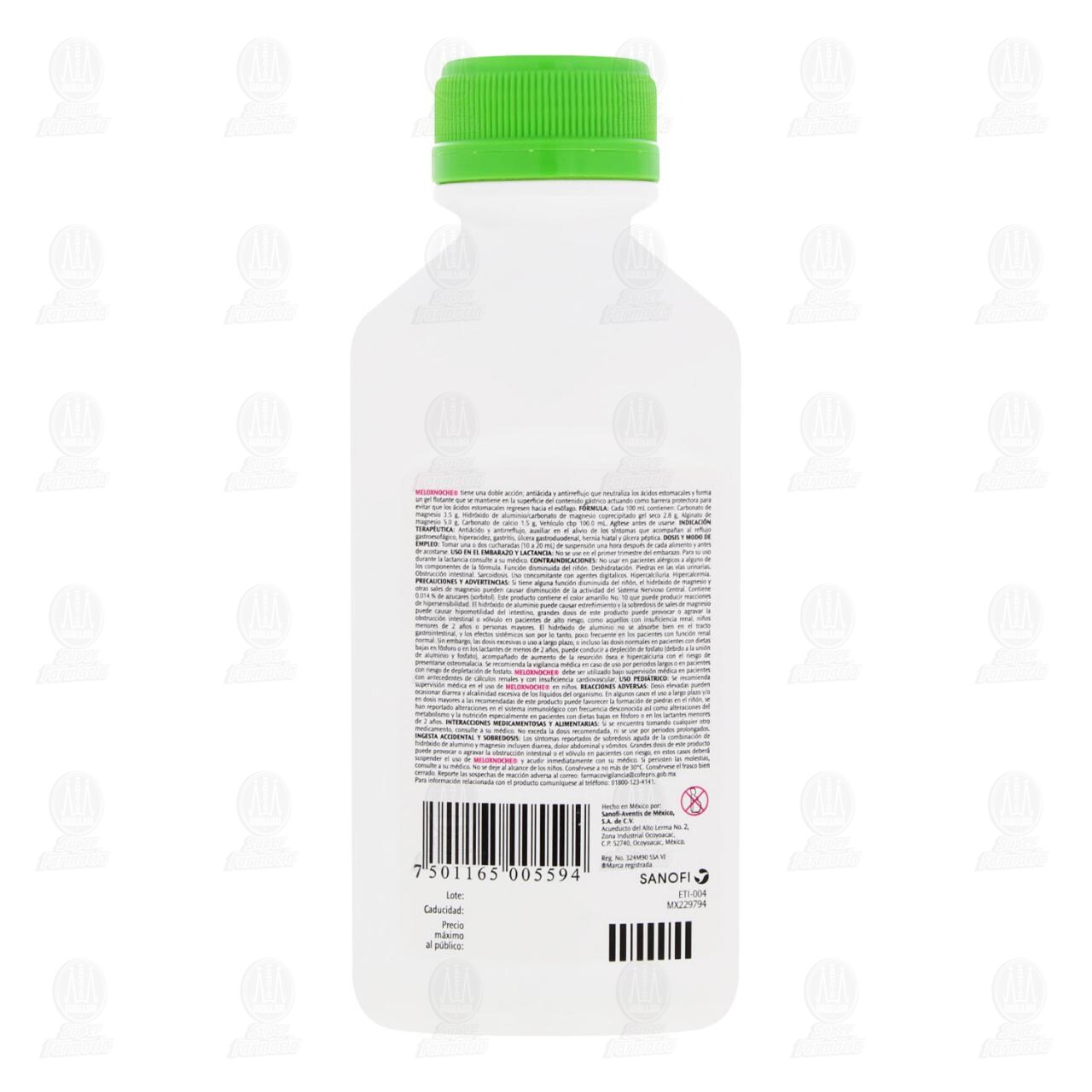 Melox Noche Suspensi&oacute;n, 180 ml. image number 2