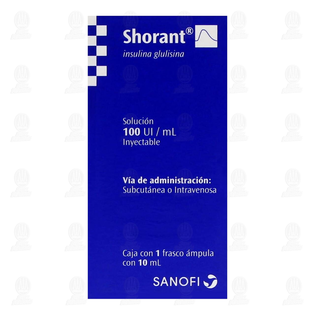 Shorant 100UI/ml Soluci&oacute;n Inyectable &Aacute;mpula, 10 ml. image number 1