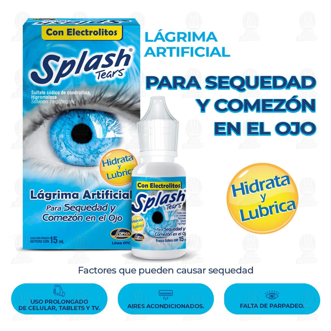 Lágrimas Artificiales Splastears 15mL