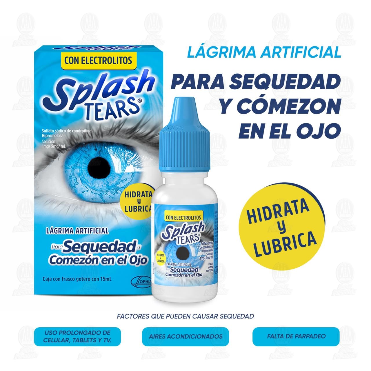 Splash Tears 1mg/2mg/ml Soluci&oacute;n Gotas, 15 ml. image number 3
