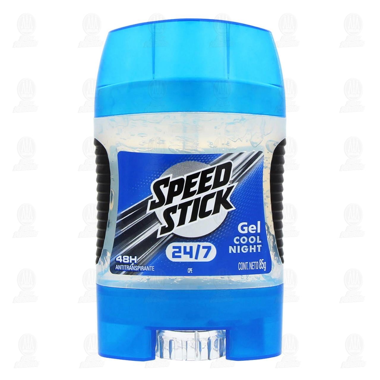 Antitranspirante Speed Stick 24/7 Cool Night en Gel, 85 gr. image number 1