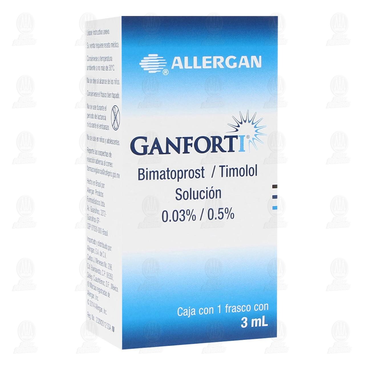 Ganforti 0.03%/0.5% Soluci&oacute;n Oft&aacute;lmica, 3 ml. image number 0