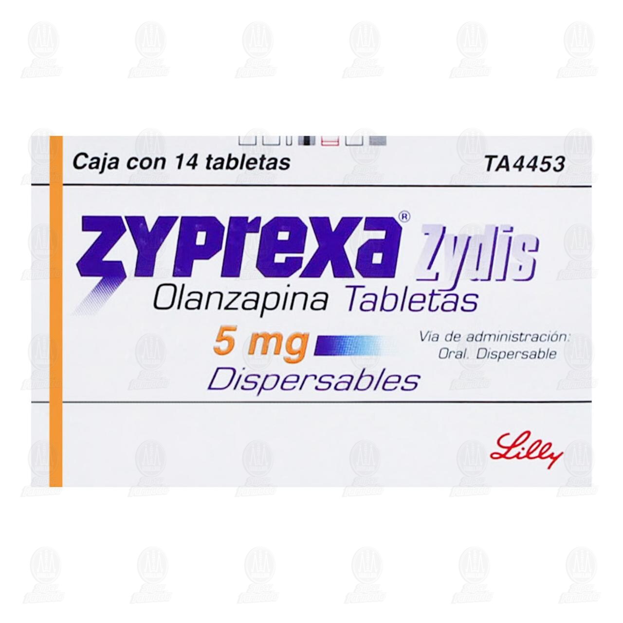 Zyprexa Zydis 5 mg, 14 Tabletas. image number 1