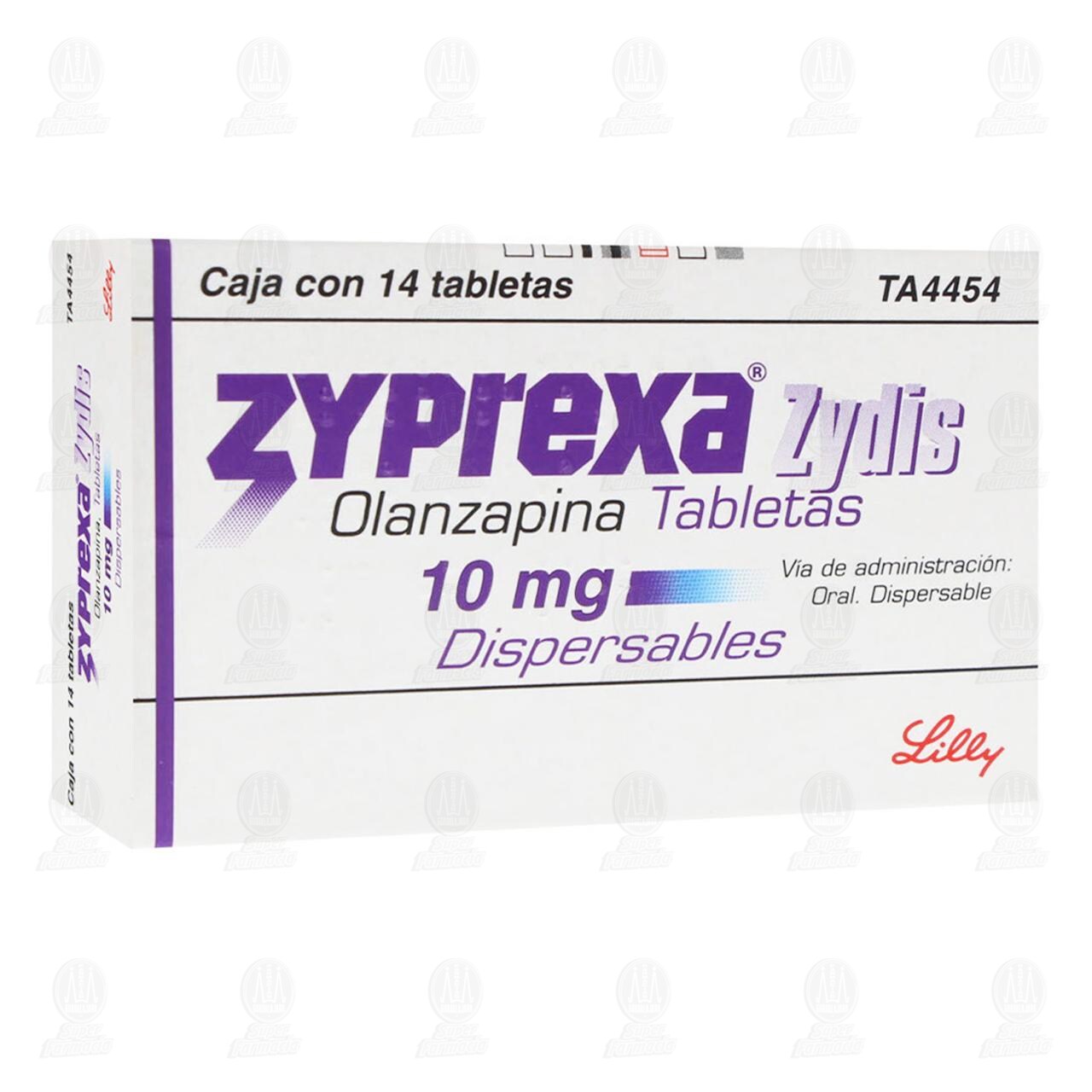Zyprexa Zydis 10 mg, 14 Tabletas. image number 0