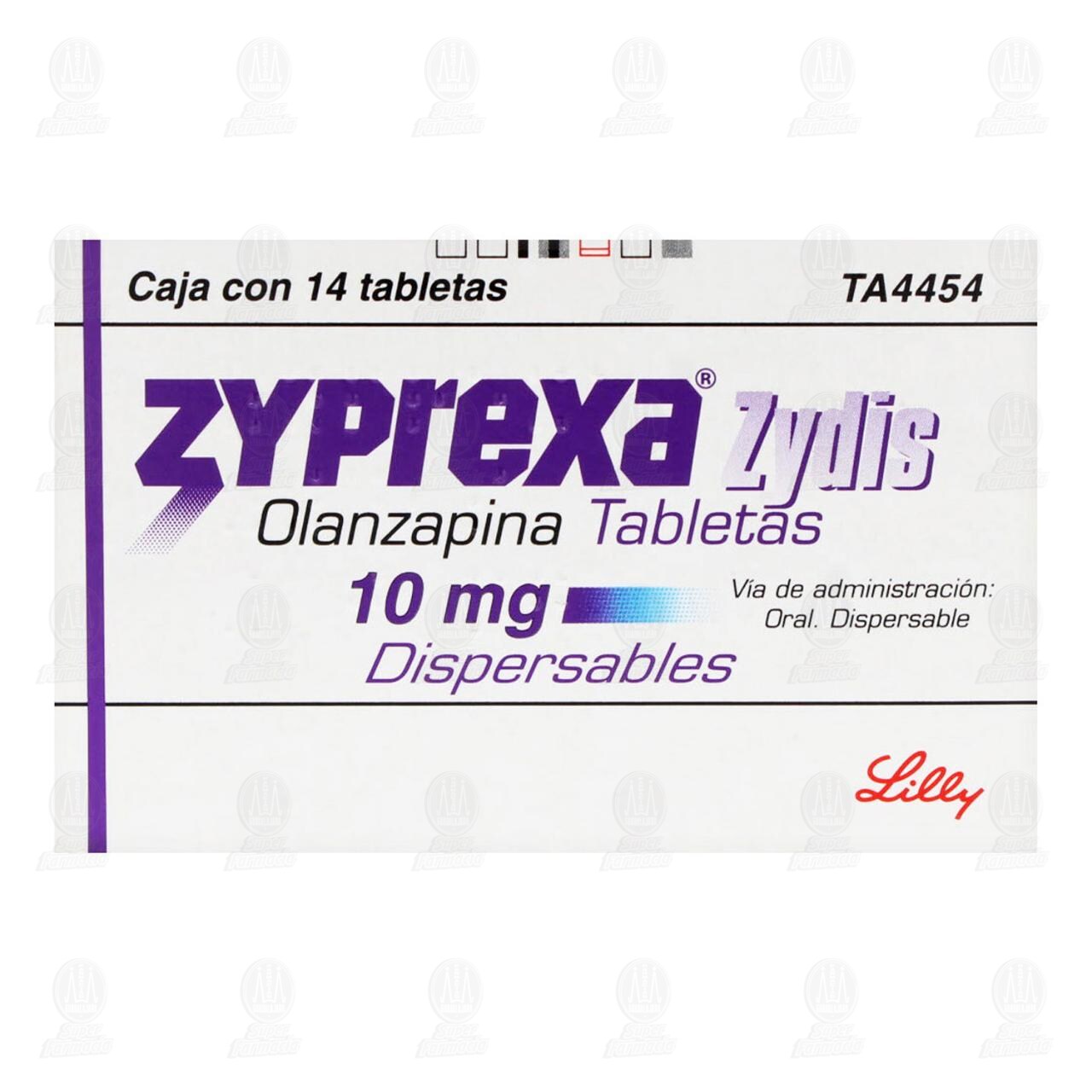 Zyprexa Zydis 10 mg, 14 Tabletas. image number 1