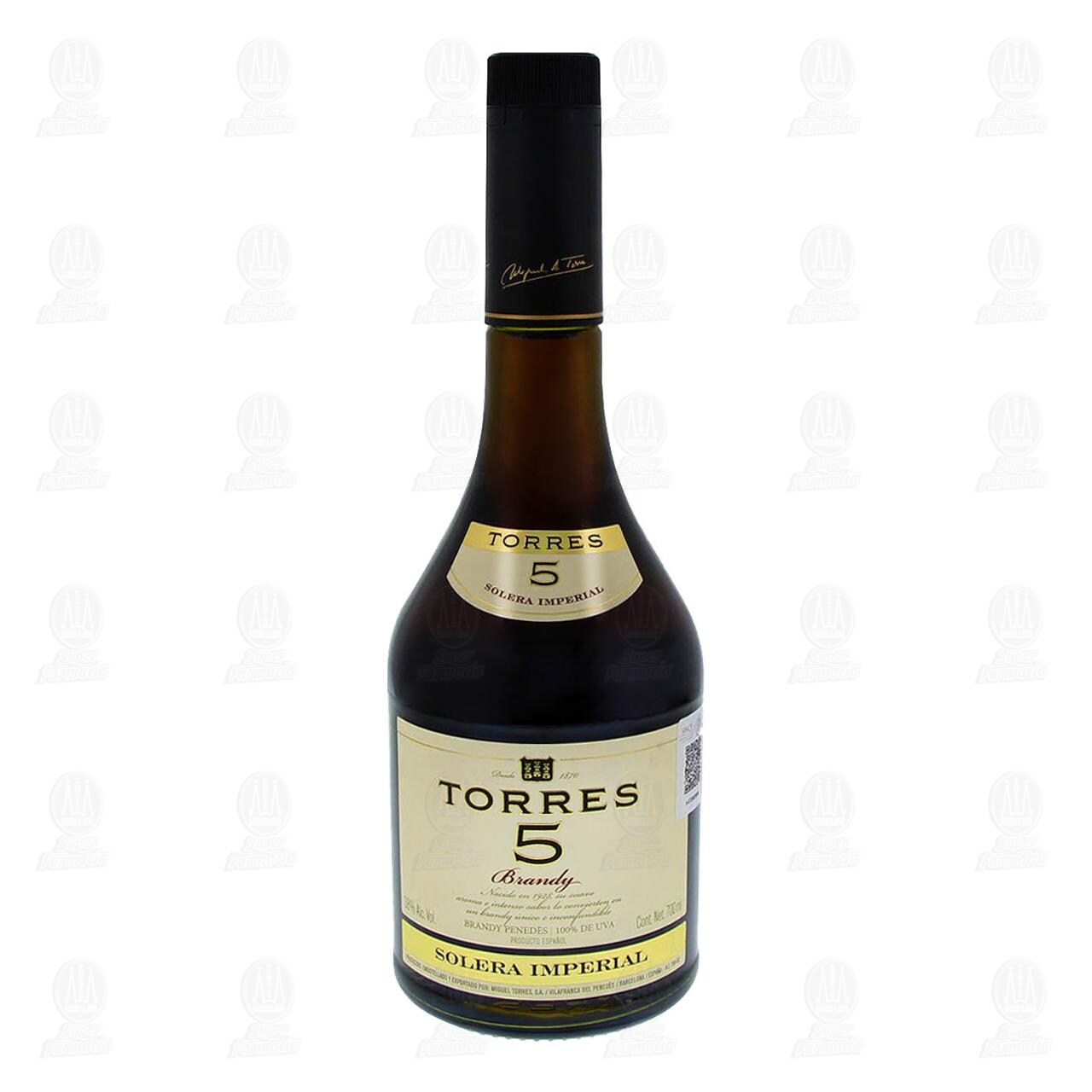 Brandy Torres 5 Solera Imperial 100% de Uva, 700 ml. image number 1