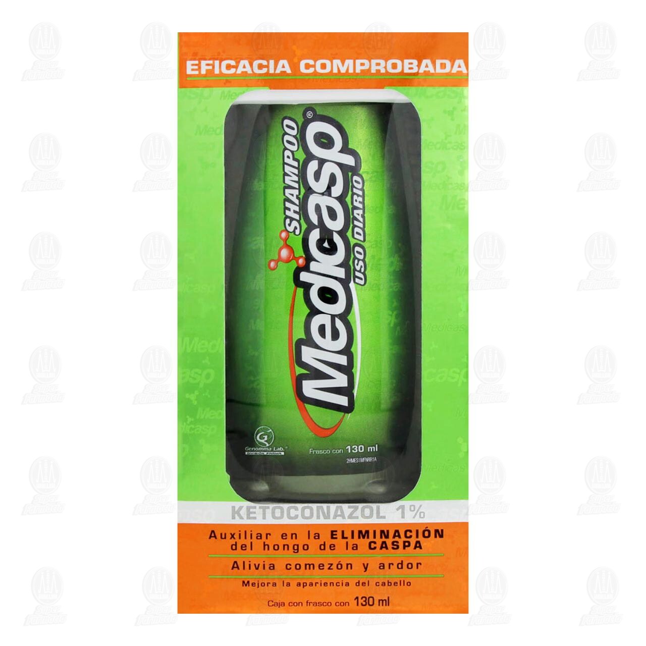 Medicasp Shampoo, 130 ml. image number 1