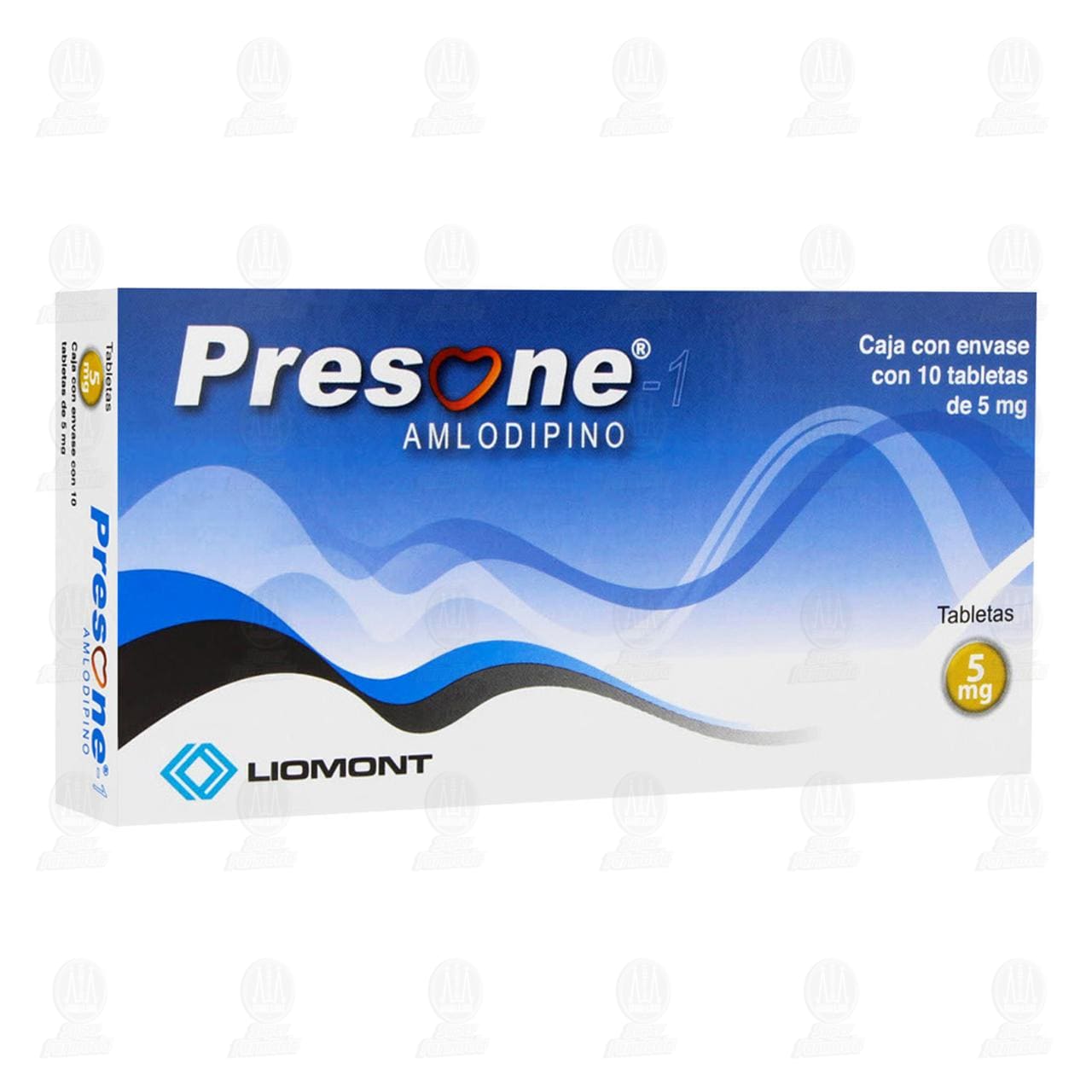 Presone 5 mg, 10 Tabletas. image number 0