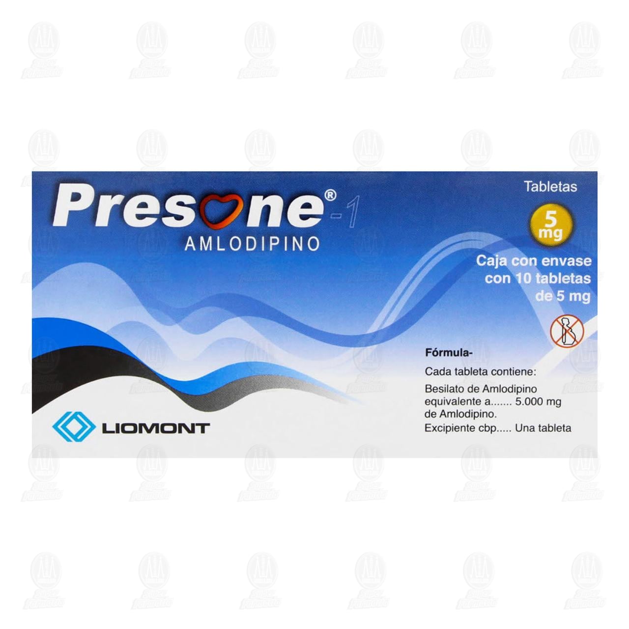 Presone 5 mg, 10 Tabletas. image number 2