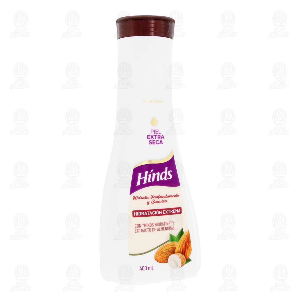 Crema Corporal Hinds Hidrataci&oacute;n Extrema con Extracto de Almendras, 400 ml. image number 0