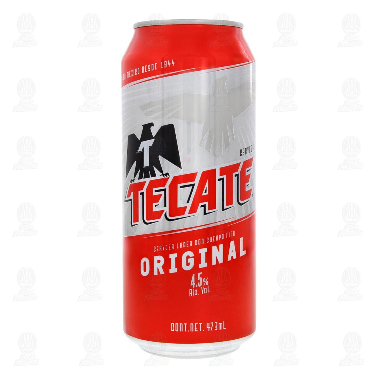 Cerveza Tecate Original, 473 ml. image number 1