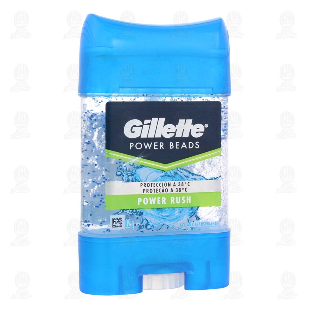 Antitranspirante Gillette Power Beads Power Rush en Gel, 82 gr. image number 0