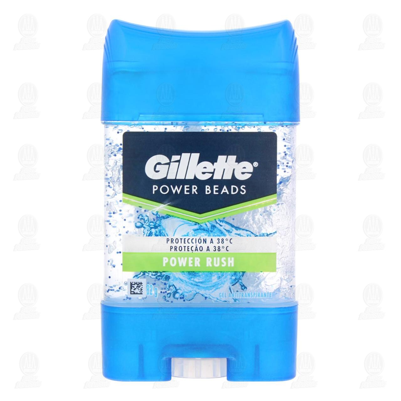 Antitranspirante Gillette Power Beads Power Rush en Gel, 82 gr. image number 1