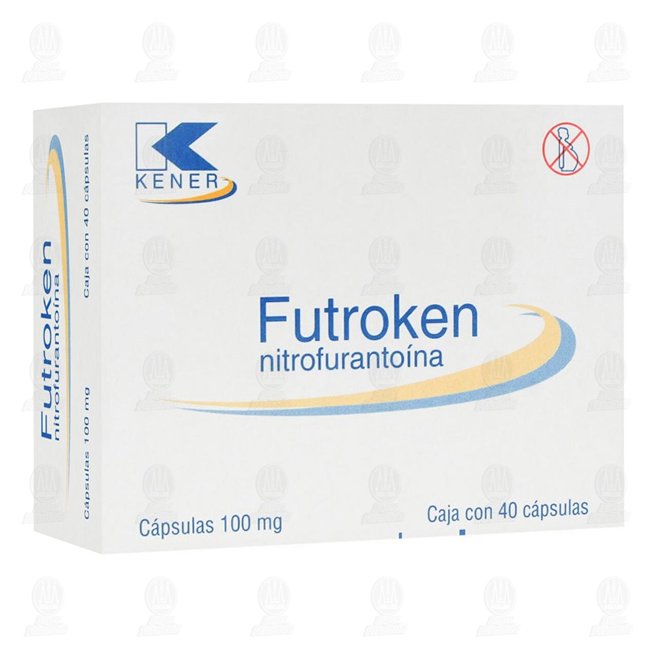 Futroken 100 mg, 40 C&aacute;psulas. image number 0