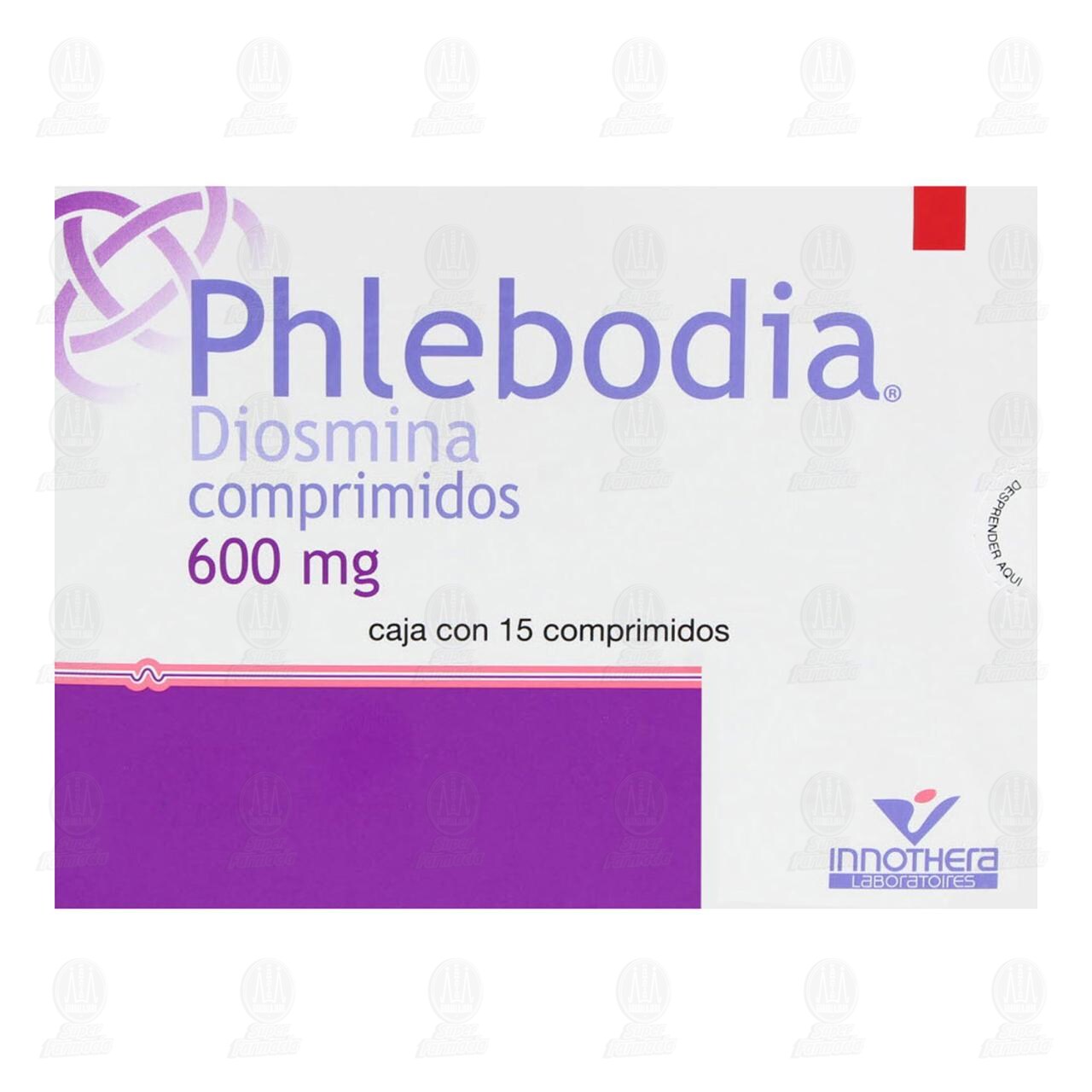 Phlebodia 600 mg, 15 Comprimidos. image number 1