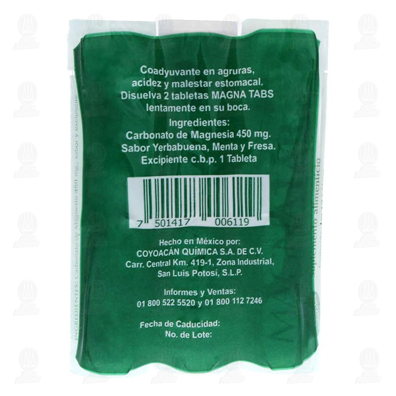 Magna Tabletas 3 Tubos, con 13 Tabletas c/u Diferentes Sabores. image number 2