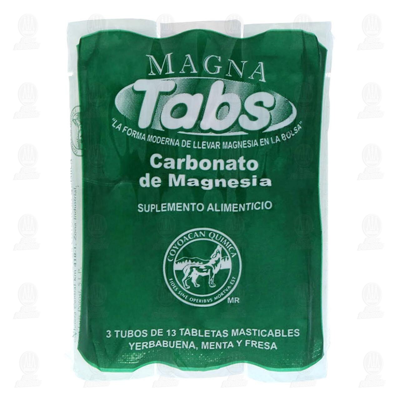 Magna Tabletas 3 Tubos, con 13 Tabletas c/u Diferentes Sabores. image number 1