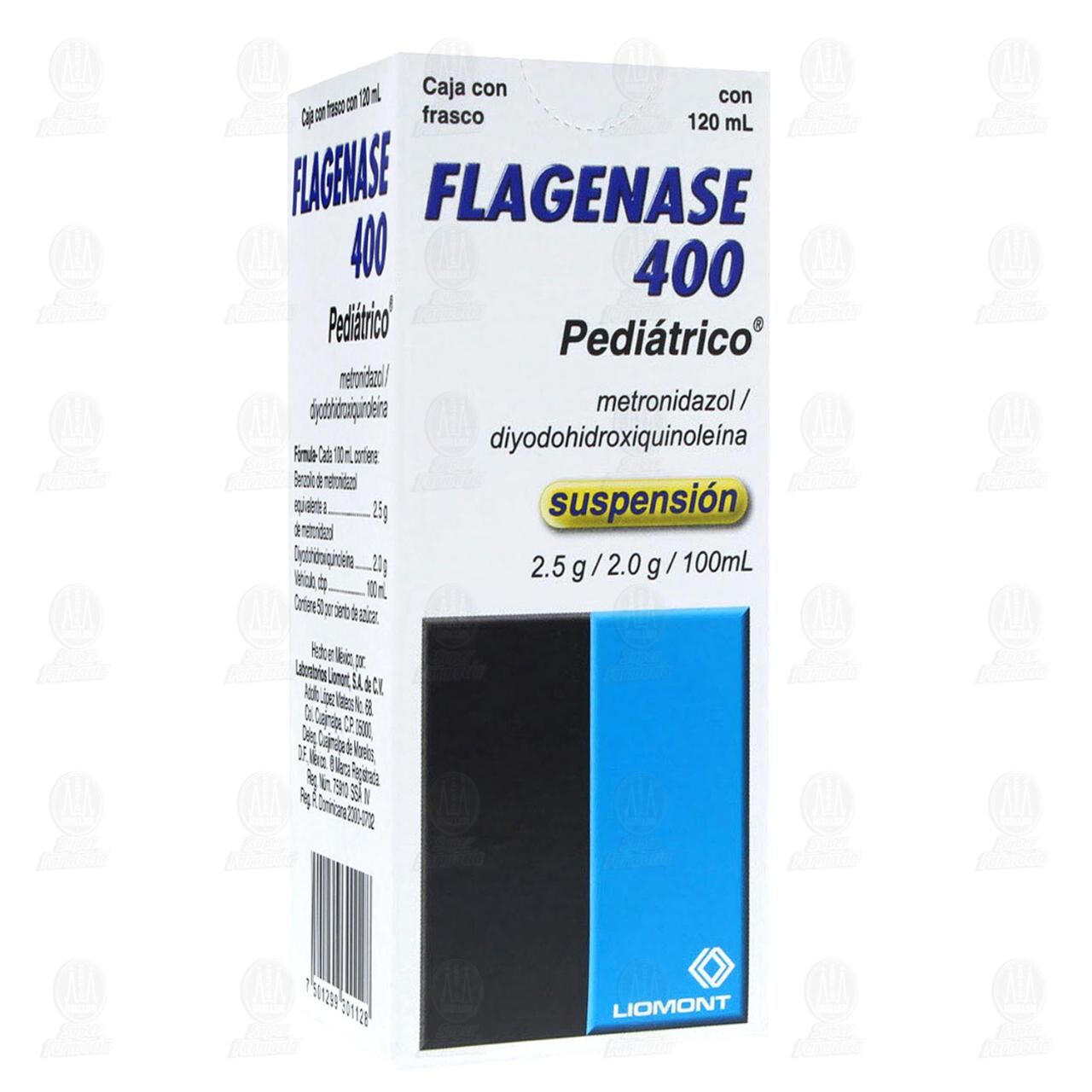 Flagenase 400 Pedi&aacute;trico Suspensi&oacute;n, 120 ml. image number 0