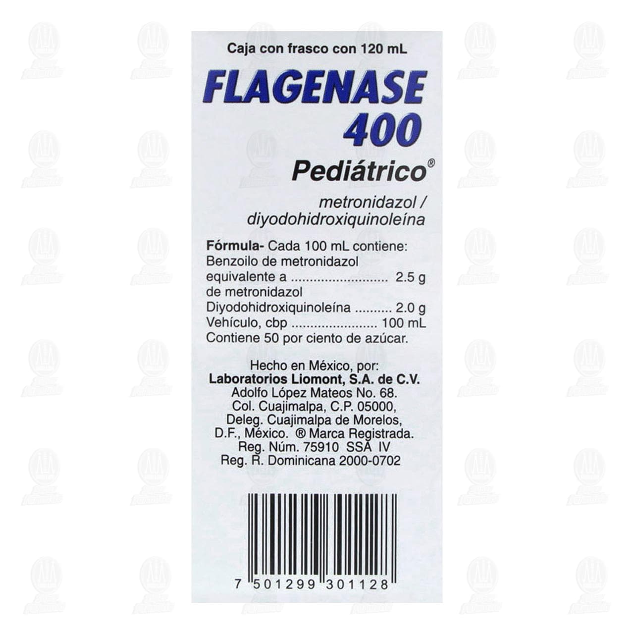 Flagenase 400 Pedi&aacute;trico Suspensi&oacute;n, 120 ml. image number 2