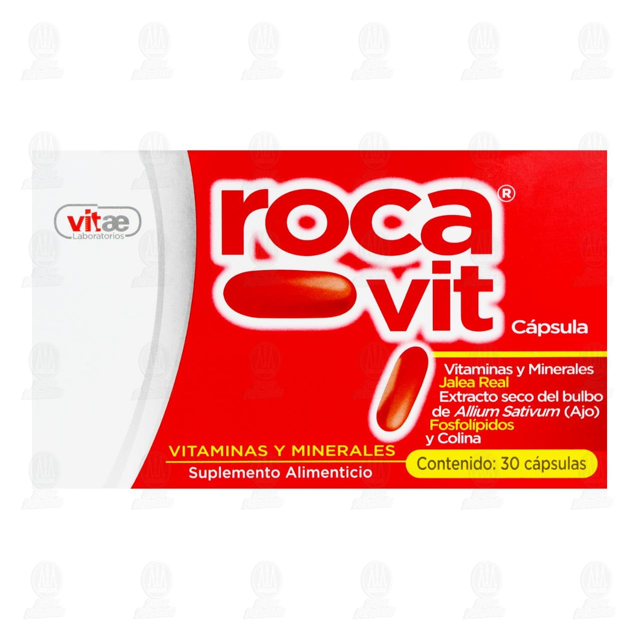 Rocavit, 30 C&aacute;psulas. image number 1