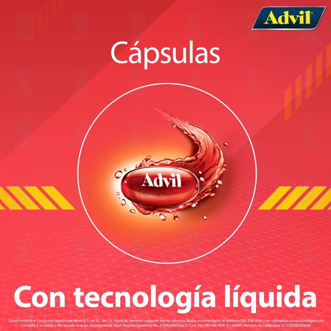 Advil 400 mg, 10 C&aacute;psulas. image number 2