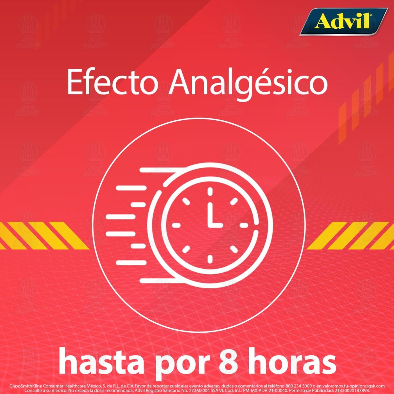 Advil 400 mg, 10 C&aacute;psulas. image number 4