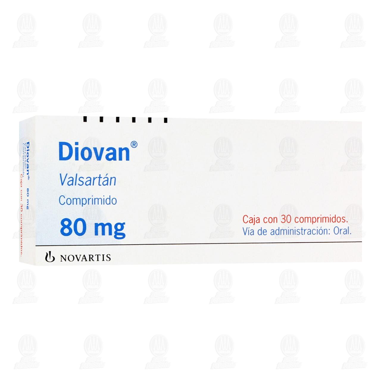 Diovan 80 mg, 30 Comprimidos. image number 0