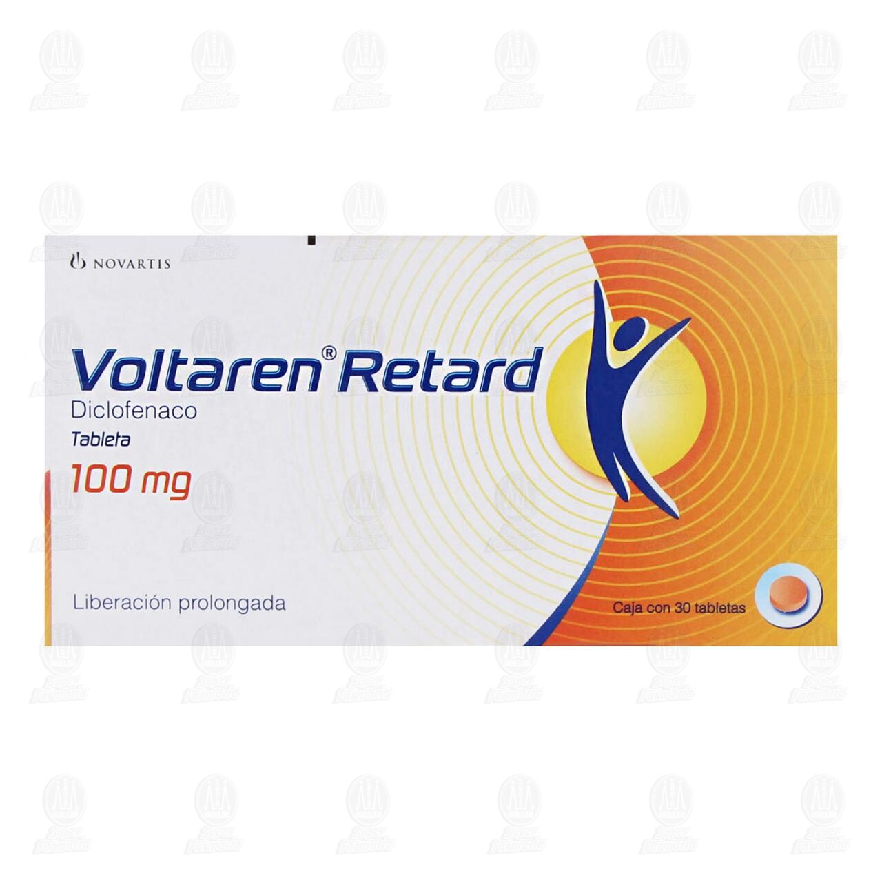 Voltaren Retard 100 mg, 30 Tabletas. image number 1