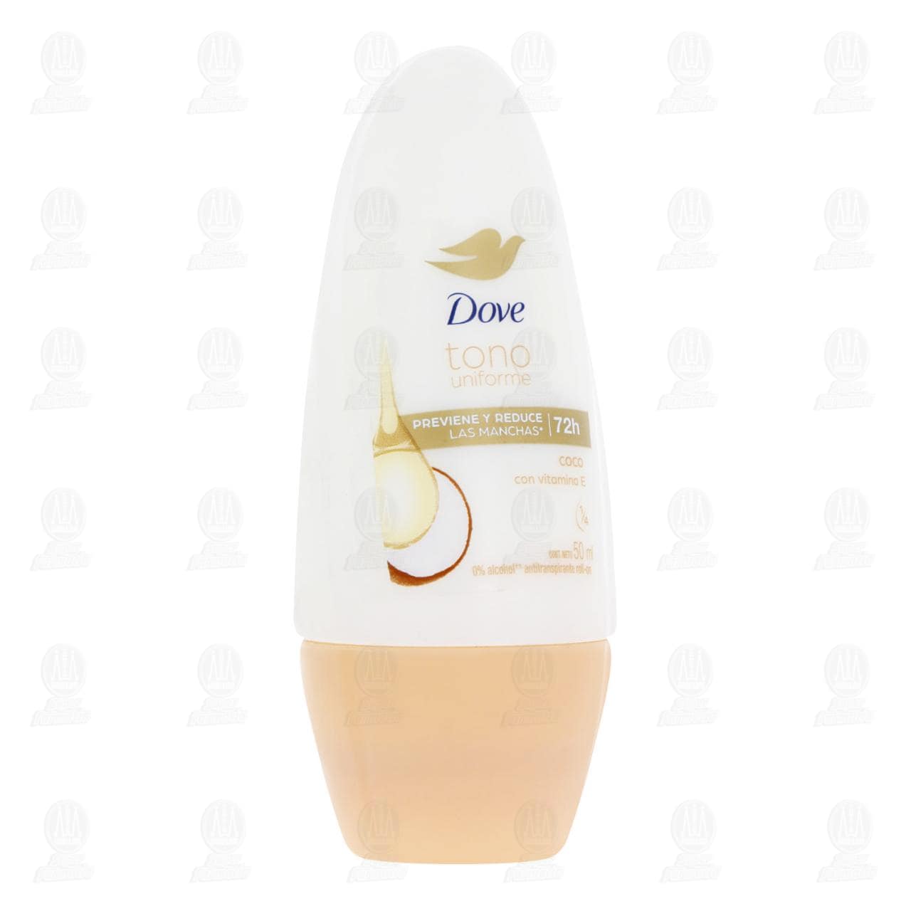 Imagen para Antitranspirante Dove Tono Uniforme Coco en Roll-On, 50 ml.