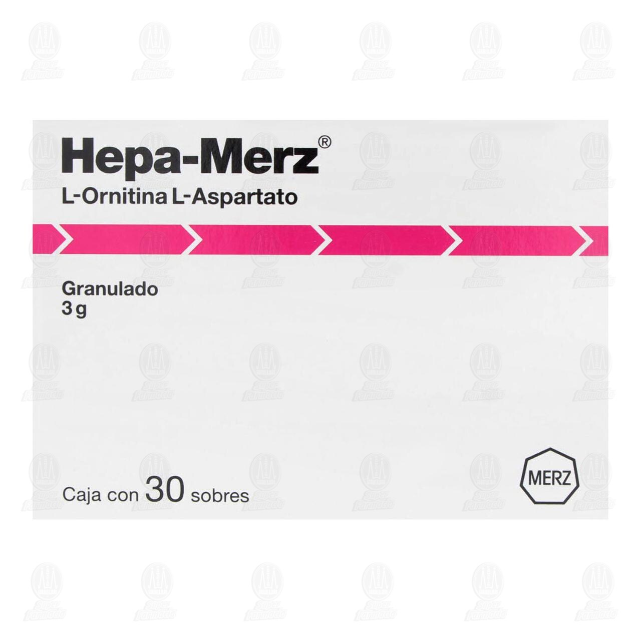 Hepa-Merz 3 gr, 30 Sobres Granulado. image number 1
