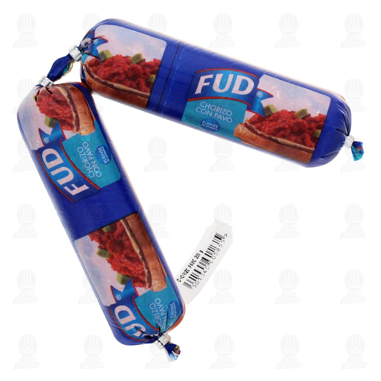 Chorizo Fud con Pavo, 200 gr.